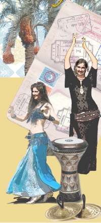 Dance ALong the Nile poster poster.